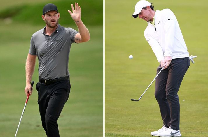 Það kastaðist í kekki milli Graysons Murray og Rorys McIlroy á fundi vegna samruna PGA- og LIV-mótaraðanna.