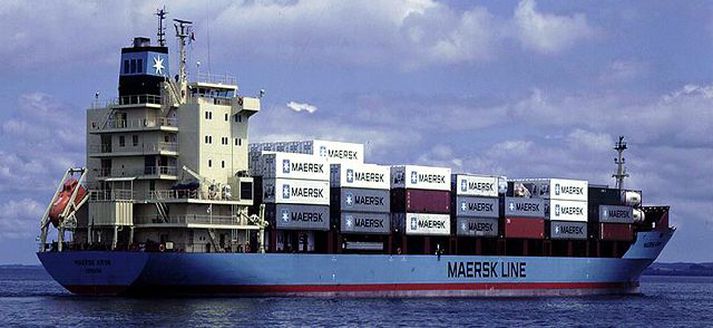 Maersk Alabama. Öryggisverðir um borð beittu skotvopnum og hávaða til að hrinda árás sjóræningja.fréttablaðið/AP