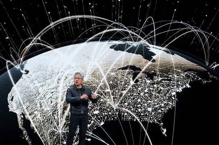 Jensen Huang, forstjóri Nvidia.