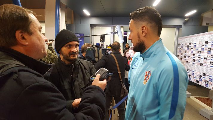 Subasic verður í marki Króata í kvöld.