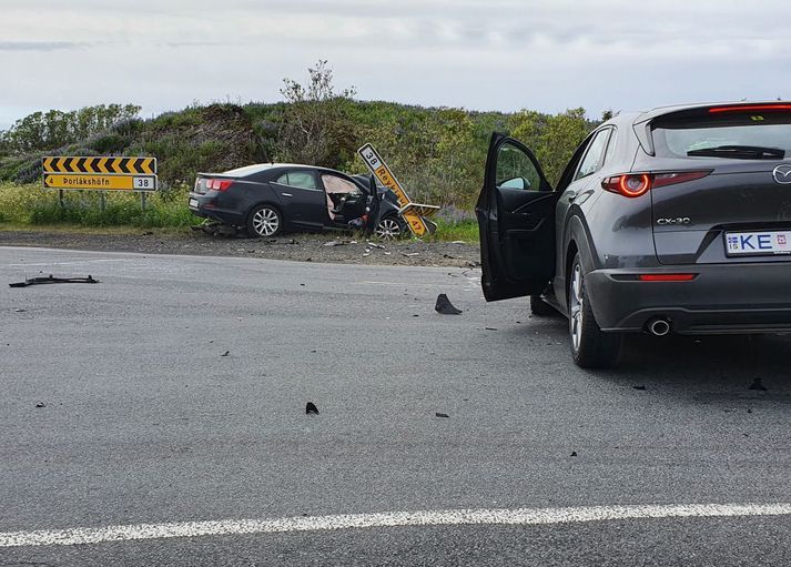 Stúlkan, sem var á leið frá Þorlákshöfn, endaði úti í vegkanti og mun glíma við afleiðingarnar fyrir lífstíð.