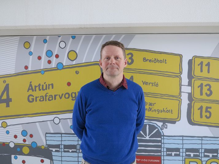 Erlendur Pálsson er nýr sviðsstjóri akstursþjónustu Strætó.