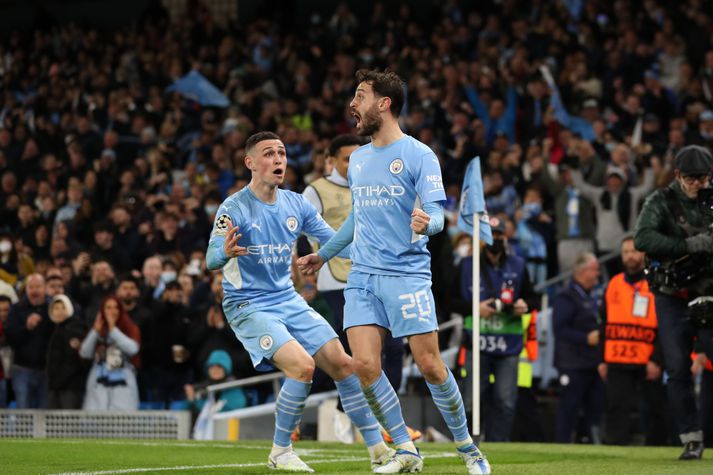 Bernardo Silva skoraði fjóðra mark City í kvöld.