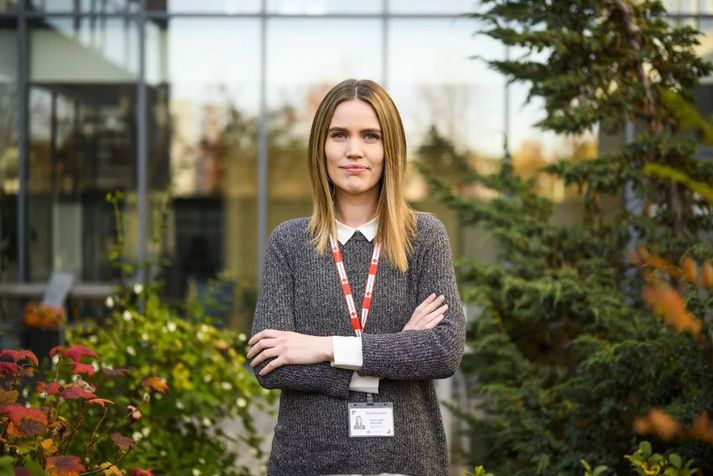 Sandra Björk Birgisdóttir, verkefnastjóri Hjálparlínu.