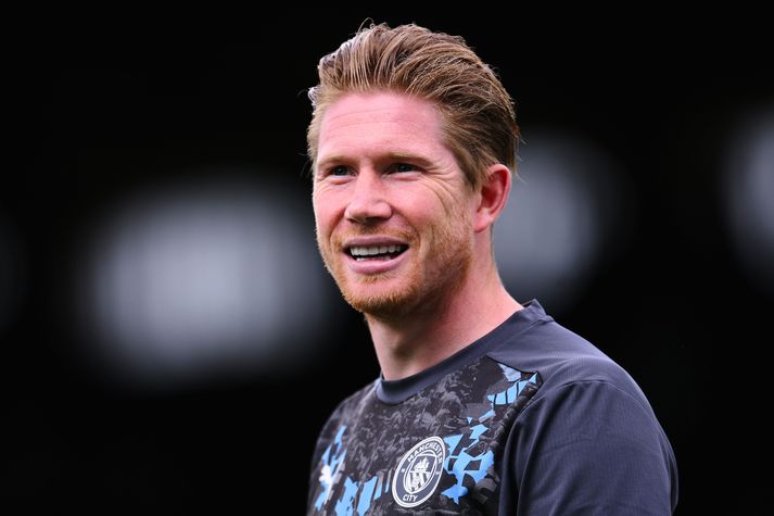 De Bruyne er ekki væntanlegur með Manchester City á HM félagsliða, samningur hans er að renna út og hann virðist á leið til Napoli. 