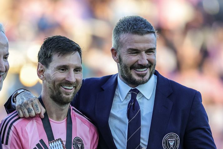 Beckham styður Messi til sigurs umfram landa sinn Harry Kane sem talinn er líklegastur samkvæmt veðbönkum.
