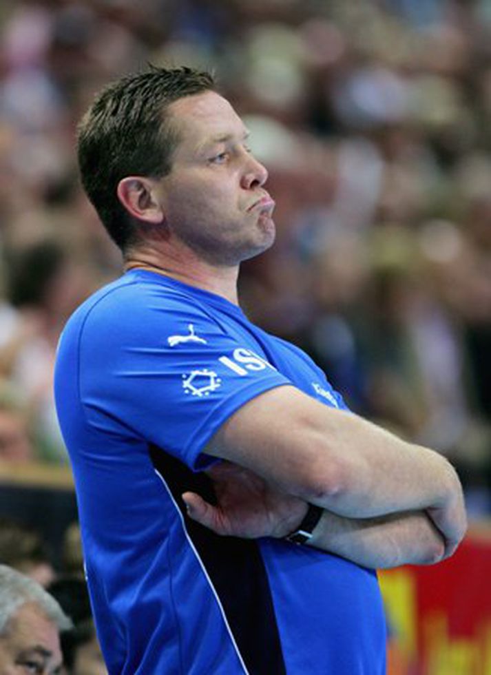 Alfreð Gíslason var ánægður með sína menn í kvöld.