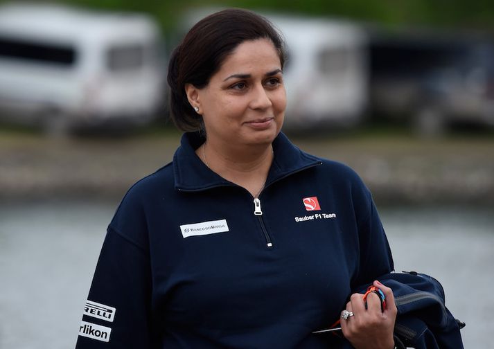 Monisha Kaltenborn er hætt hjá Sauber.