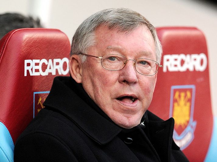 Sir Alex Ferguson, stjóri Manchester United.
