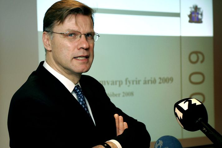 Árni M. Mathiesen, fyrrverandi fjármálaráðherra.