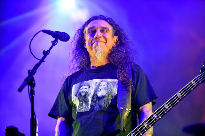 Tom Araya, söngvari Slayer, er vafalítið ánægður með niðurstöðuna.