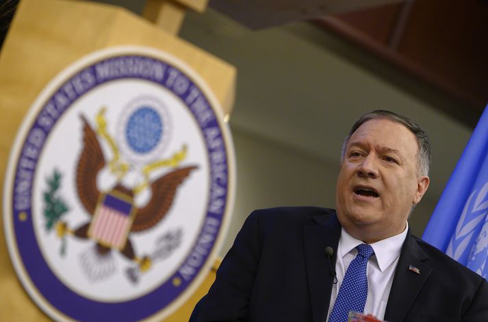 Mike Pompeo, utanríkisráðherra Bandaríkjanna.