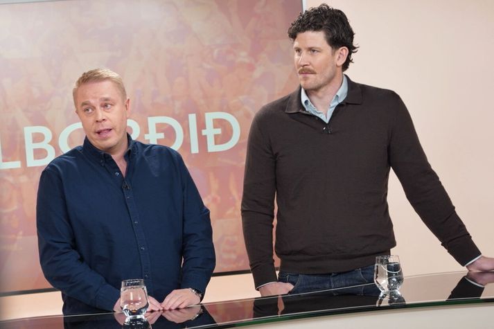 Einar Jónsson og Rúnar Kárason gerðu upp leik Íslands og Ítalíu í Besta sætinu með Aroni Guðmundssyni. 