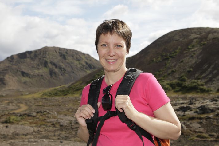 Guðrún Helga Sigurðardóttir er formaður Félags fjölmiðlakvenna. Mynd/ Vilhelm.