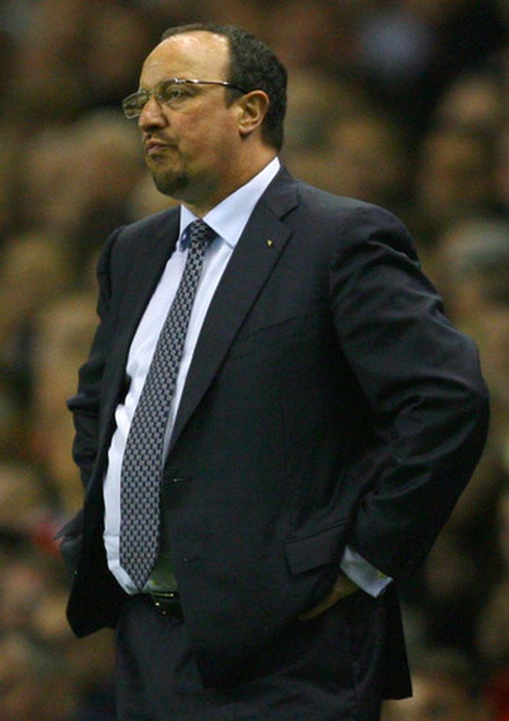 Rafa Benitez, stjóri Liverpool.
