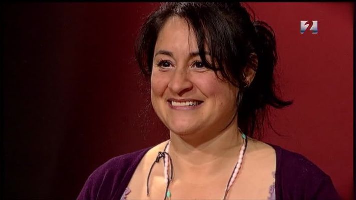 Mary Luz í sjónvarpsþættinum Masterchef.