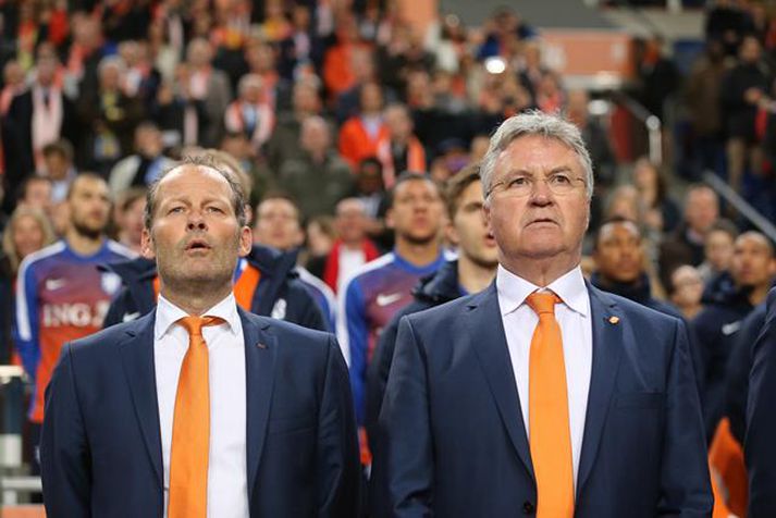 Blind og Hiddink.