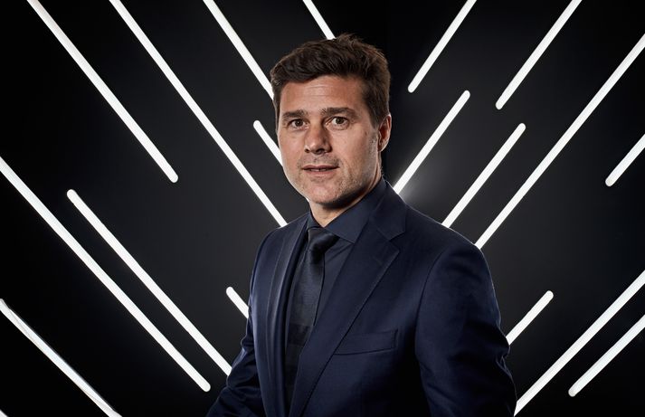 Pochettino á verðlaunahátíð FIFA í fyrrakvöld.