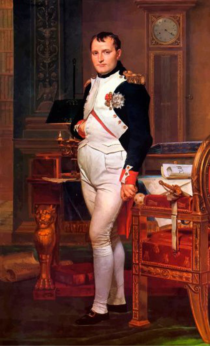 Napóleon Bónaparte lést árið 1821.