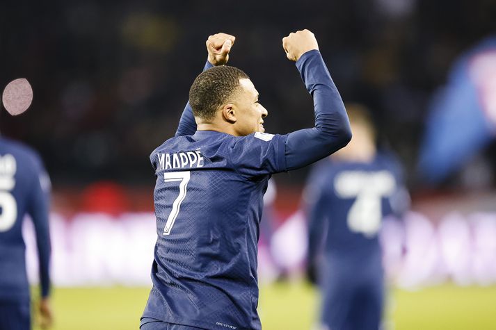 Markahrókurinn Kylian Mbappé.