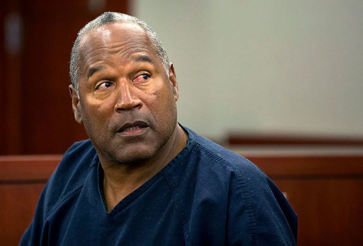 O.J. Simpson hefur verið tíður gestur í dómssal undanfarna áratugi.