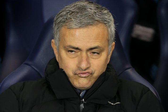 Jose Mourinho, knattspyrnustjóri Chelsea.