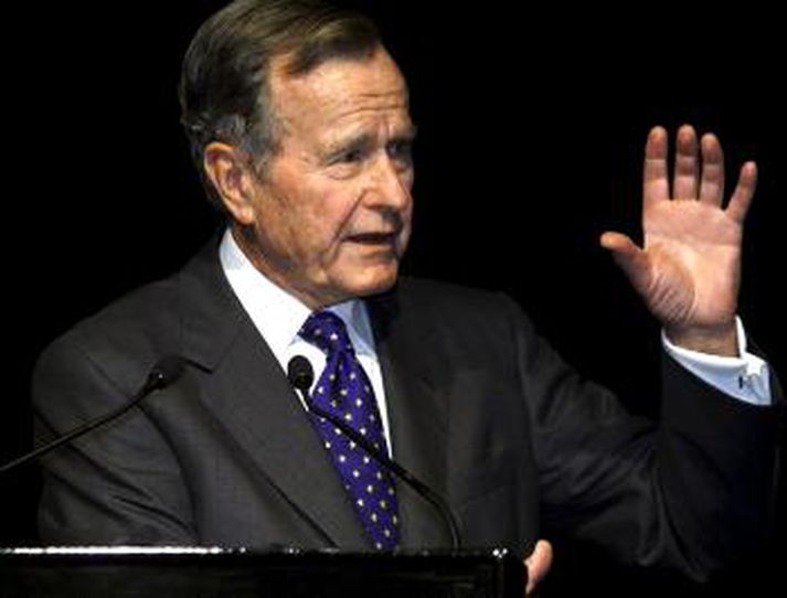 George Bush, fyrrum forseti Bandaríkjanna.