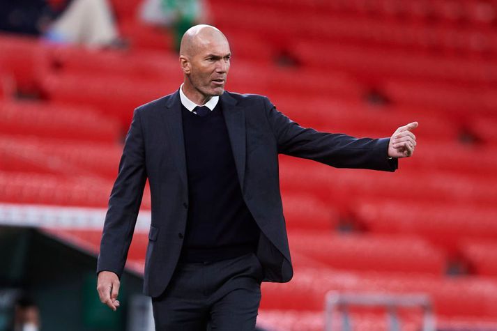 Zinedine Zidane lauk seinna skeiði sínu sem þjálfari hjá Real Madrid í vor.