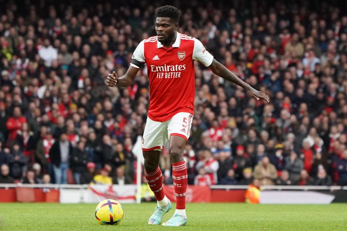 Thomas Partey hefur misst af síðustu tveimur leikjum Arsenal.