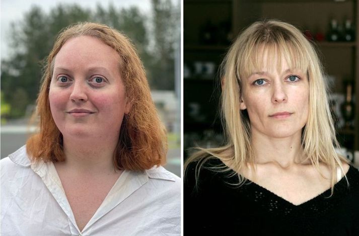 Alexandra Briem og Eva Hauksdóttir voru ósammála á mörgum sviðum þegar þær ræddu kynfræðslu og önnur mál í Sprengisandi í morgun.