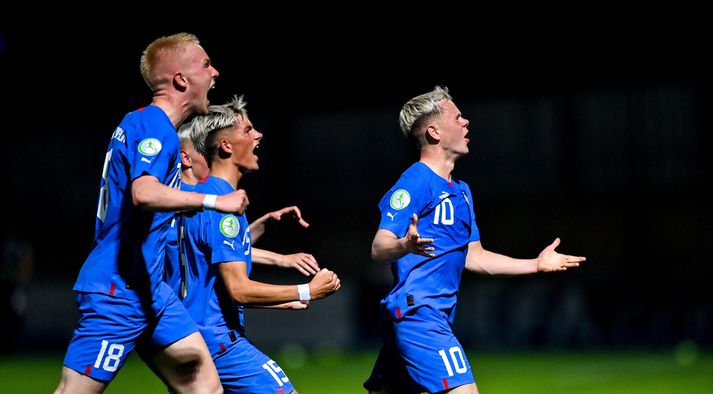 Eggert Aron Guðmundsson, leikmaður Stjörnunnar, er einn þeirra sem kemur úr U19 ára landsliðinu.
