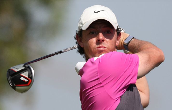 Rory McIlroy er efstur á heimslistanum og ætlar ekki að missa það sæti.