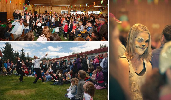 Afmælishátíð Styrktarfélags lamaðra og fatlaðra var haldið með pompi og prakt.