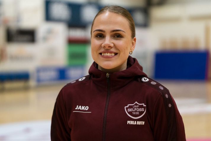 Perla Ruth sneri aftur til uppeldisfélags síns Selfoss fyrir yfirstandandi tímabil og á hún stóran þátt í því að liðið hefur nú tryggt sér veru í deild þeirra bestu á nýjan leik.