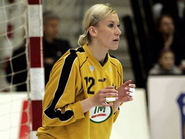 Florentina Stanciu, rúmenski landsliðsmarkvörðurinn hjá Stjörnunni.