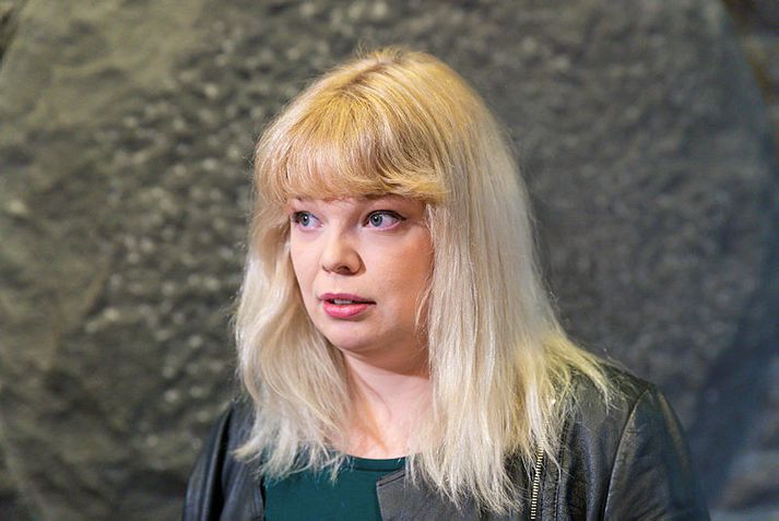 Þórhildur Sunna Ævarsdóttir, þingflokksformaður Pírata,.