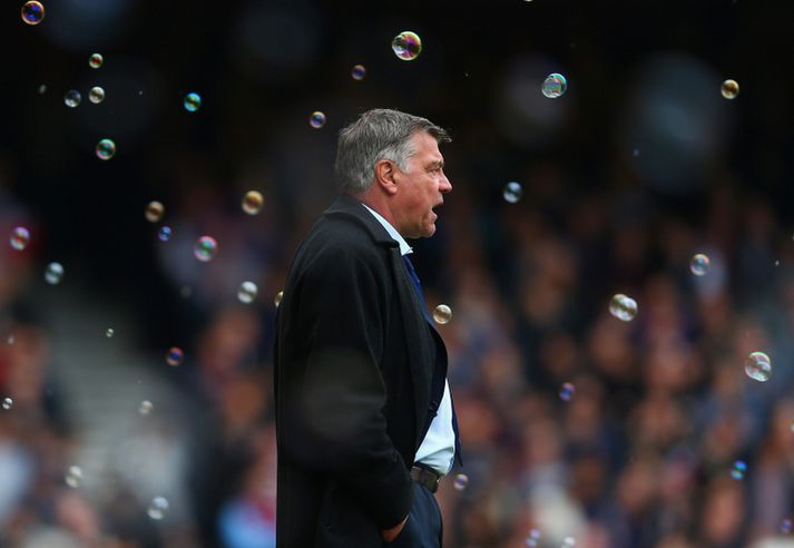 Það verður ekkert "Blowing Bubble" áfram hjá Allardyce.