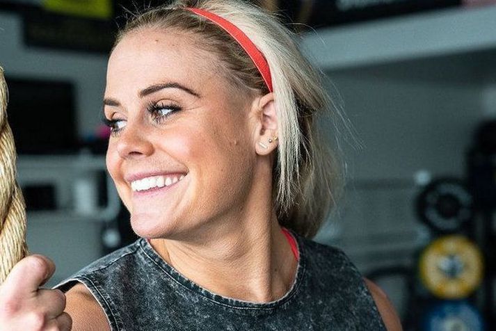 Sara Sigmundsdóttir er að kepp á sínu öðru CrossFit móti á innan við mánuði.