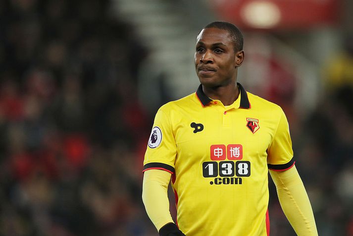 Ighalo í leik með Watford.