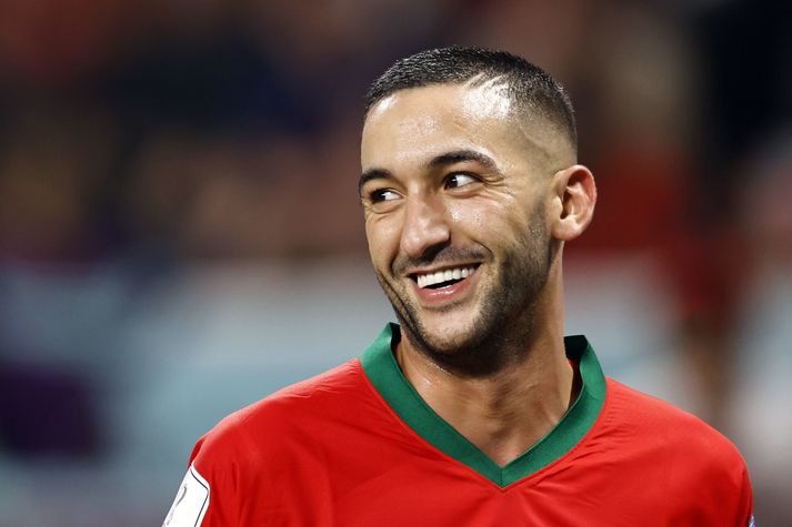 Hakim Ziyech er ein skærasta stjarna marokkóska liðsins.