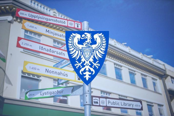 Á kjörskrá á Akureyri eru 15.547 manns. 