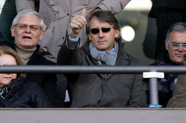 Roberto Mancini, knattspyrnustjóri Manchester City.