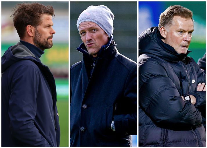 Hermann Hreiðarsson, Arnar Grétarsson og Heimir Guðjónsson voru allir látnir fara á miðju tímabili.