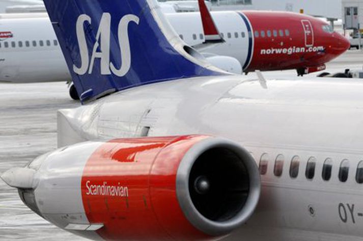 SAS endurgreiðir þessa dagana 25 þúsund farþegum og 5 þúsund eiga eftir að bætast í hópinn. Mynd/ afp.
