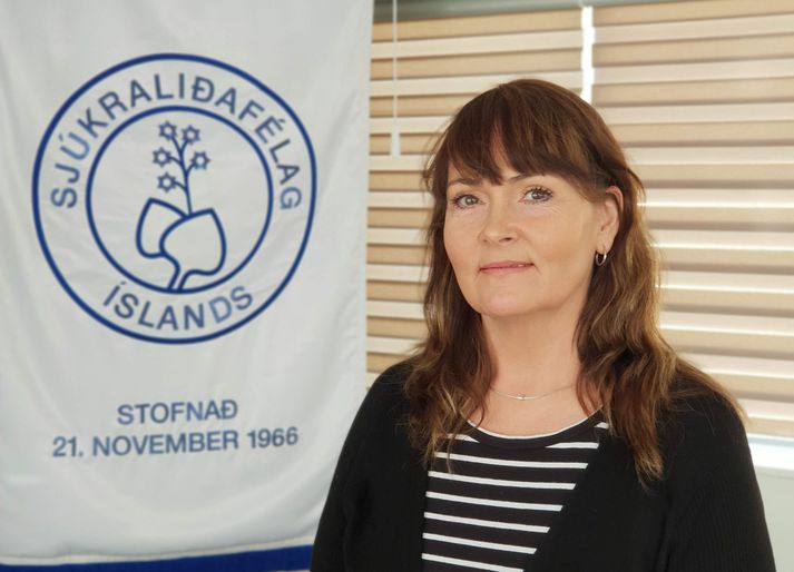 Sandra B. Franks, formaður Sjúkraliðafélags Íslands.