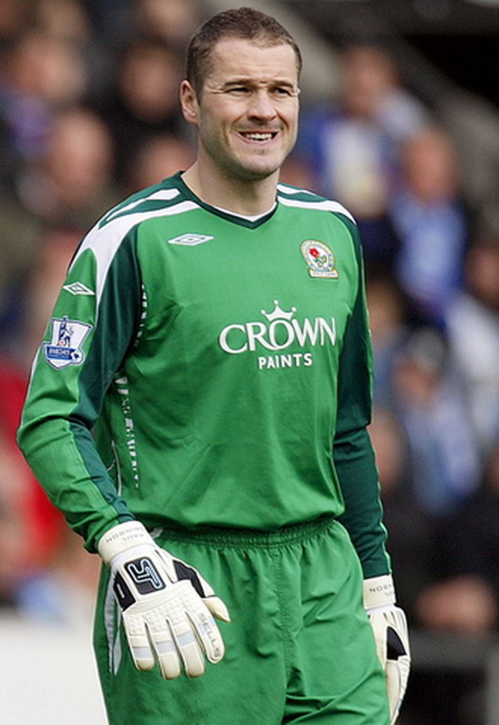 Paul Robinson í leiknum um helgina.