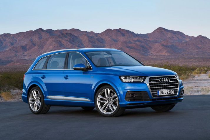 Nýr Audi Q7 fær rafdrifnar forþjöppur.