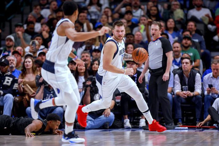 Luka í leik með Dallas.