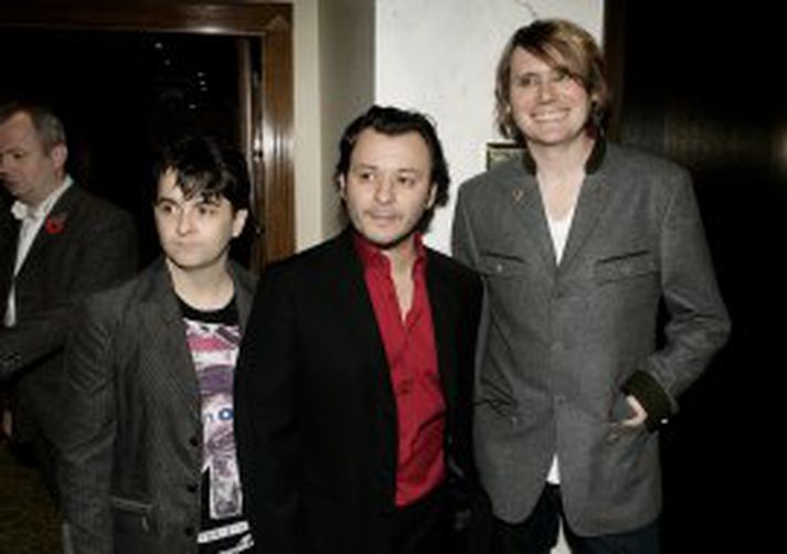 Manic Street Preachers, f.v. Sean Moore, James Dean Bradfield og Nicky Wire.