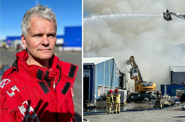 Birgir Finnsson, starfandi slökkviliðsstjóri Slökkviliðsins á höfuðborgarsvæðinu, segir slökkvistarf hafa gengið bærilega í dag.